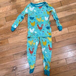 Little sleepies 2T cozy coop 2 piece